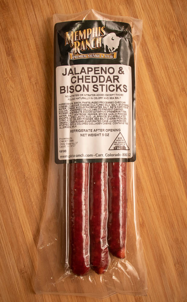 Bison Snack Stick - Jalapeno